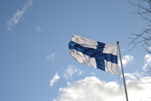 finská vlajka